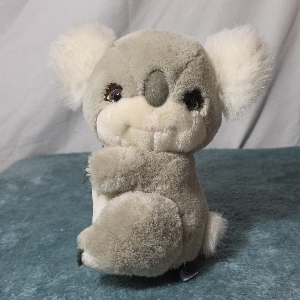 Vintage 1983 Adorable Plush Koala Toy